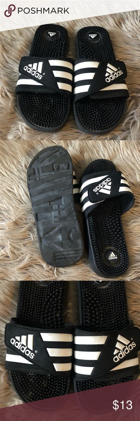 adidas sliders size 10.